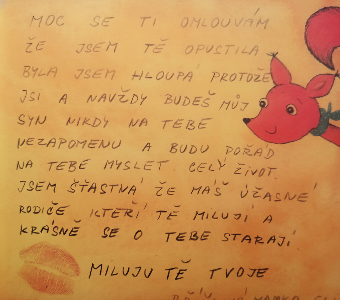 Omlouva bříškové mamky - Mojko